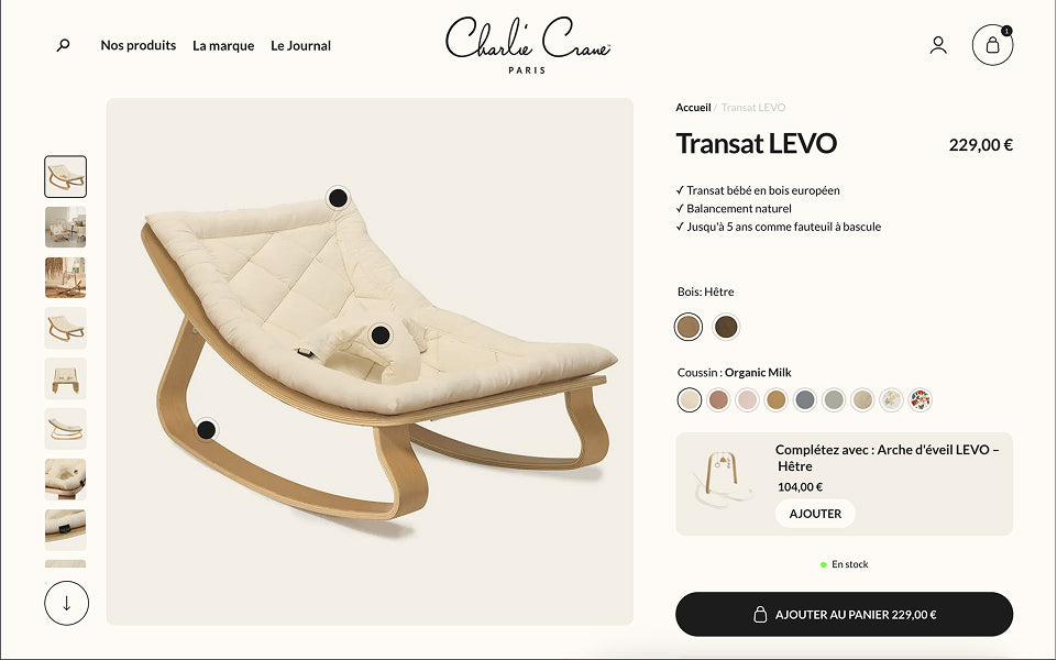 Site Shopify 100 % sur mesure