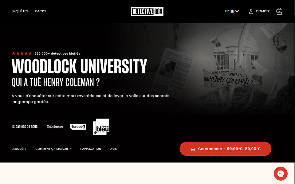 Site Shopify 100 % sur mesure