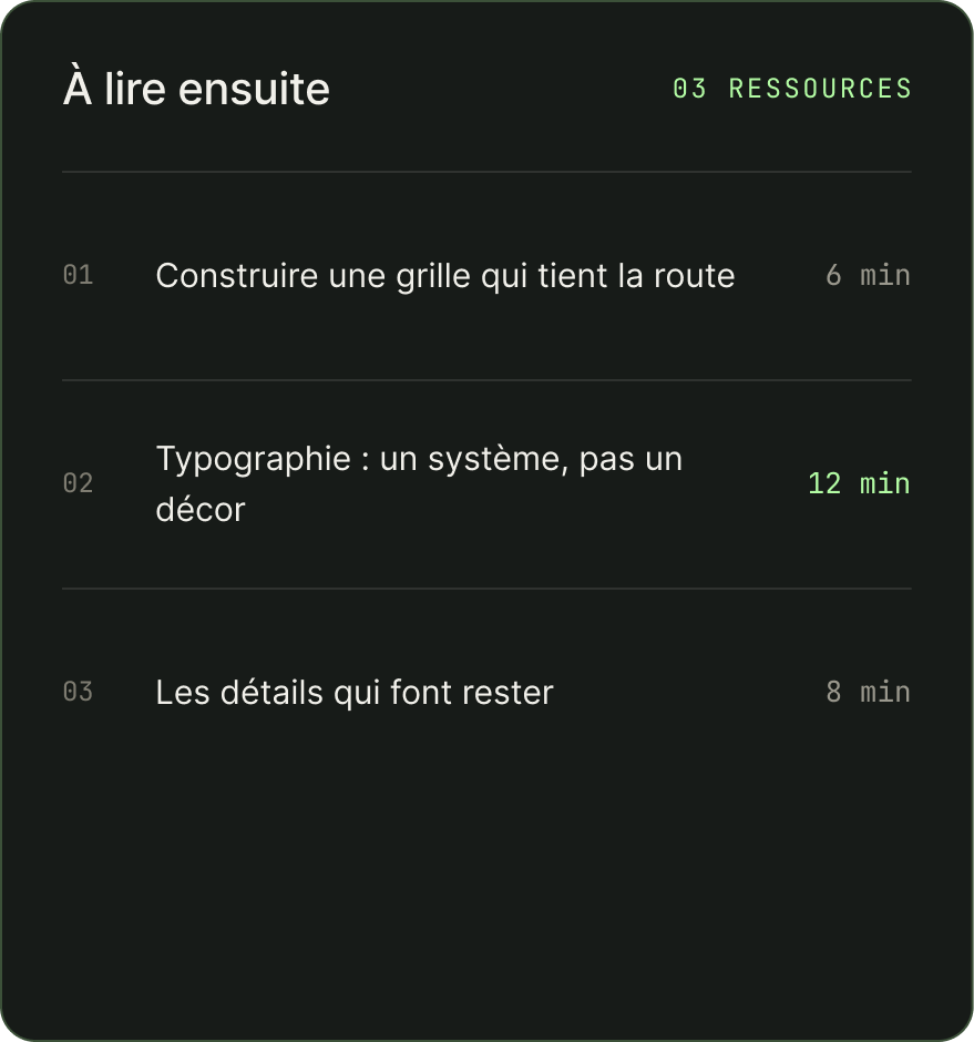 Exemple format liste de ressources